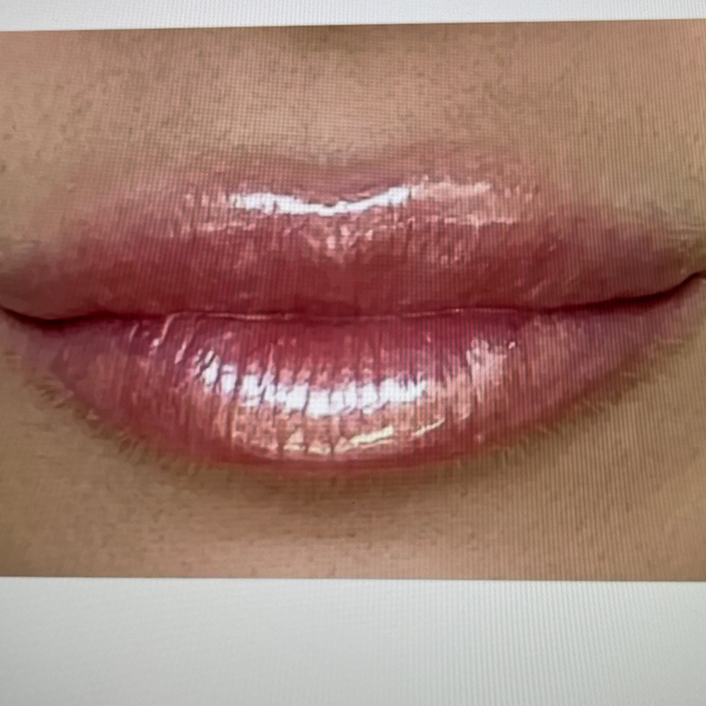 BRAND NEW IN BOX JENTRY KELLEY MY 2 CENTS LIP GLOSS METALLIC GOLDEN COPPER TONE